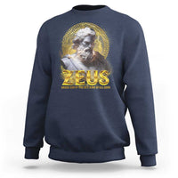 Greek Mythology Zeus Sweatshirt God Of The Sky King Of All Gods