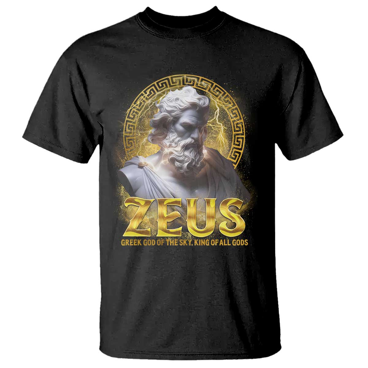 Greek Mythology Zeus T Shirt God Of The Sky King Of All Gods
