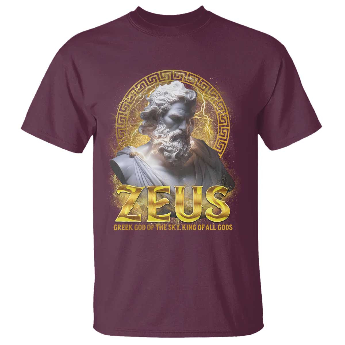 Greek Mythology Zeus T Shirt God Of The Sky King Of All Gods