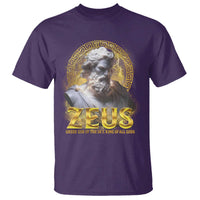 Greek Mythology Zeus T Shirt God Of The Sky King Of All Gods