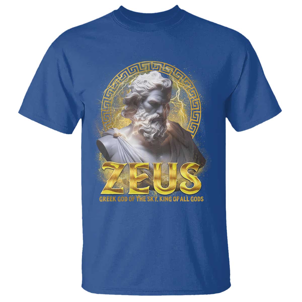 Greek Mythology Zeus T Shirt God Of The Sky King Of All Gods