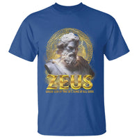 Greek Mythology Zeus T Shirt God Of The Sky King Of All Gods