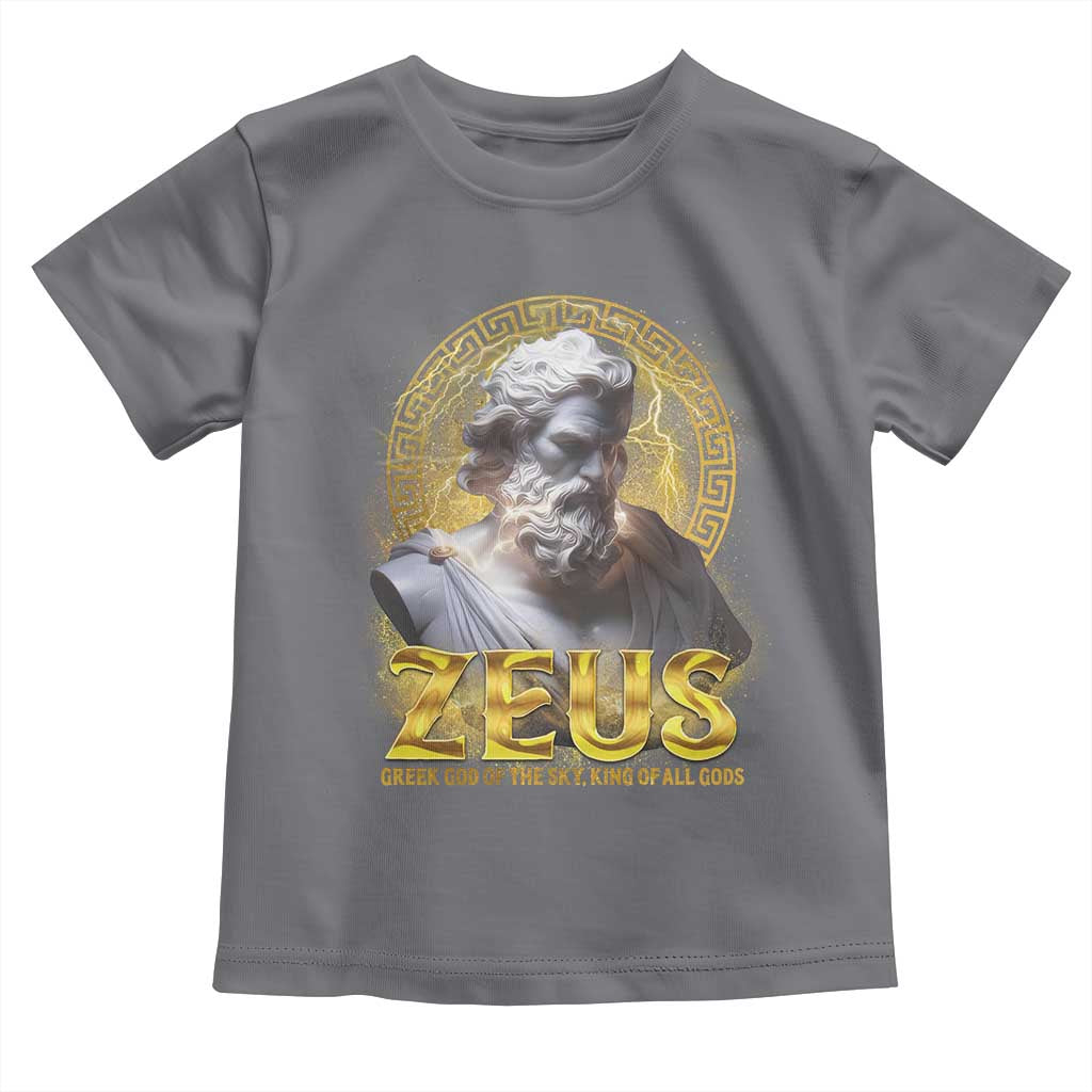 Greek Mythology Zeus Toddler T Shirt God Of The Sky King Of All Gods