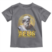 Greek Mythology Zeus Toddler T Shirt God Of The Sky King Of All Gods