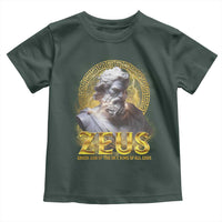 Greek Mythology Zeus Toddler T Shirt God Of The Sky King Of All Gods