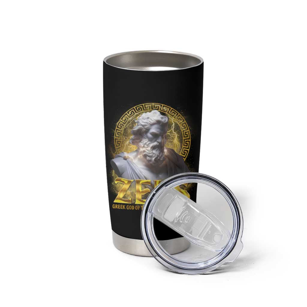 Greek Mythology Zeus Tumbler Cup God Of The Sky King Of All Gods