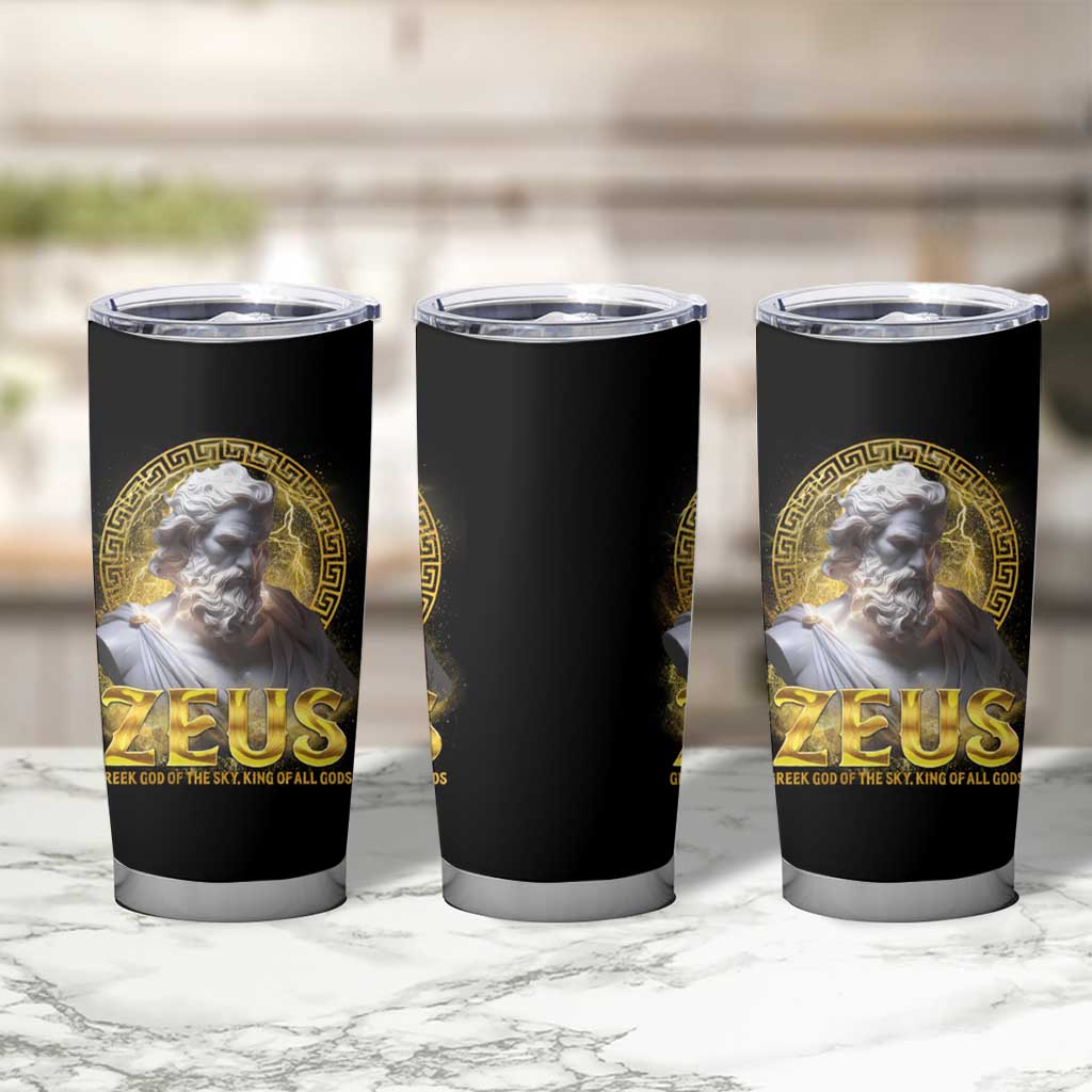 Greek Mythology Zeus Tumbler Cup God Of The Sky King Of All Gods