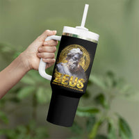 Greek Mythology Zeus Tumbler With Handle God Of The Sky King Of All Gods
