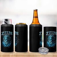 Greek Mythology Zeus 4 in 1 Can Cooler Tumbler King Of Gods