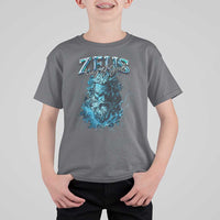 Greek Mythology Zeus T Shirt For Kid King Of Gods