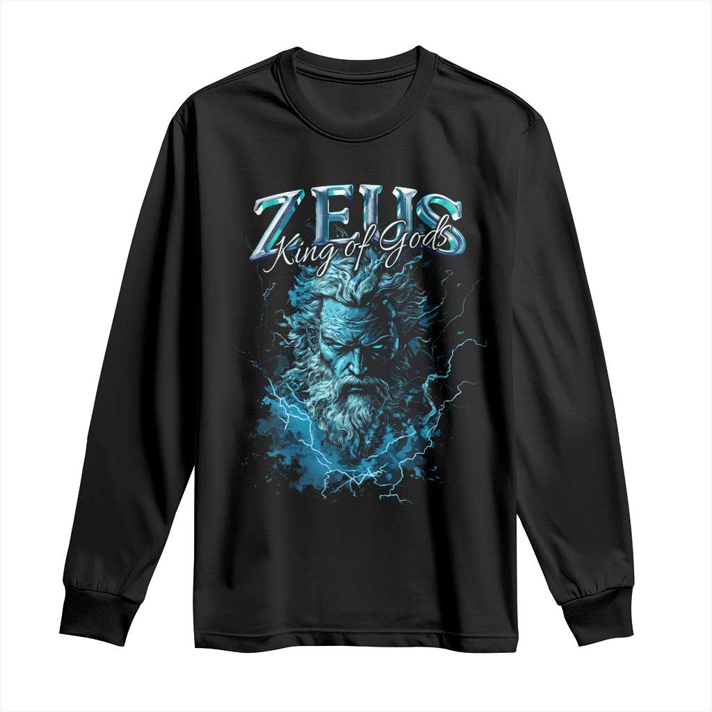 Greek Mythology Zeus Long Sleeve Shirt King Of Gods