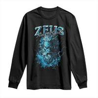 Greek Mythology Zeus Long Sleeve Shirt King Of Gods
