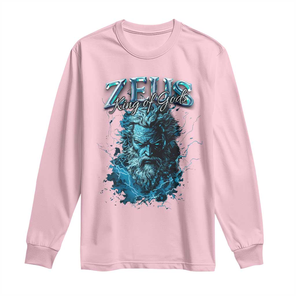 Greek Mythology Zeus Long Sleeve Shirt King Of Gods