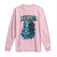 Greek Mythology Zeus Long Sleeve Shirt King Of Gods