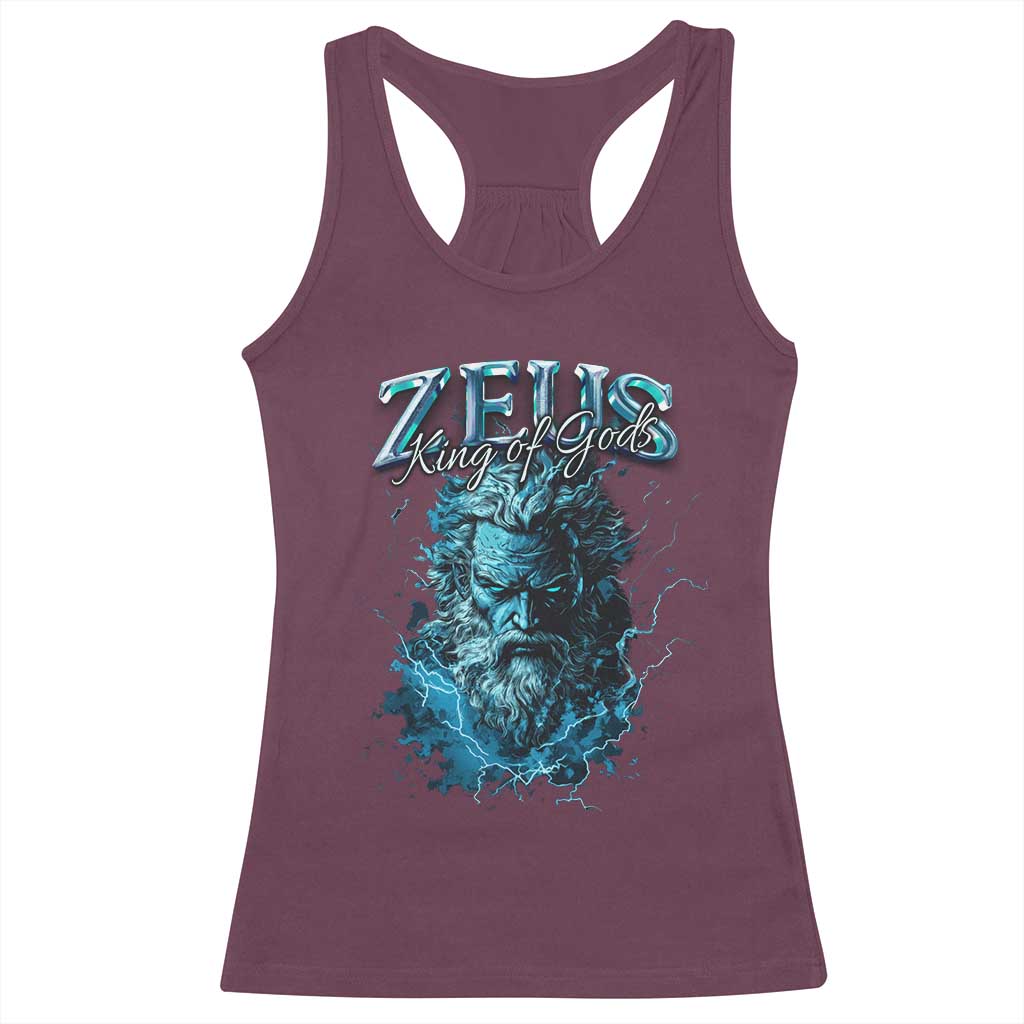 Greek Mythology Zeus Racerback Tank Top King Of Gods