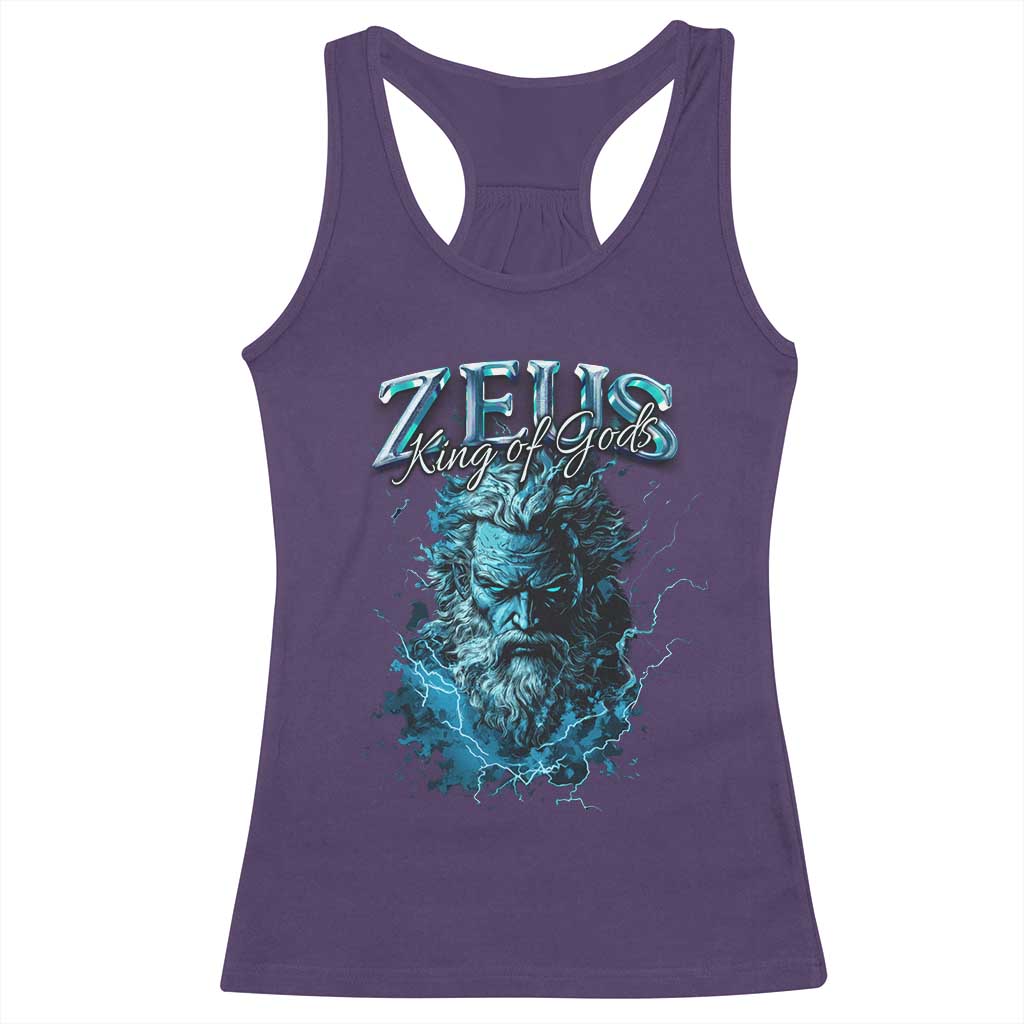 Greek Mythology Zeus Racerback Tank Top King Of Gods
