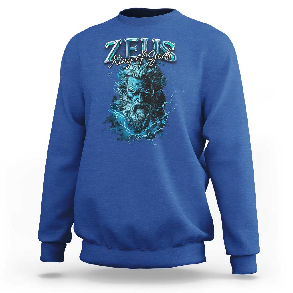 Greek Mythology Zeus Sweatshirt King Of Gods