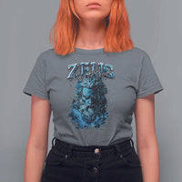 Greek Mythology Zeus T Shirt For Women King Of Gods