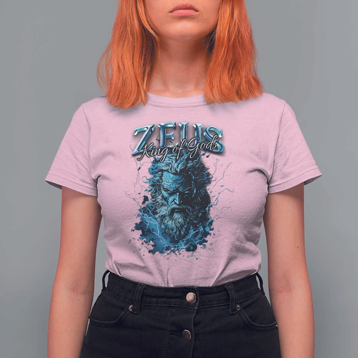 Greek Mythology Zeus T Shirt For Women King Of Gods