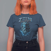 Greek Mythology Zeus T Shirt For Women King Of Gods
