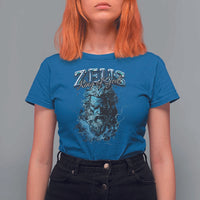 Greek Mythology Zeus T Shirt For Women King Of Gods