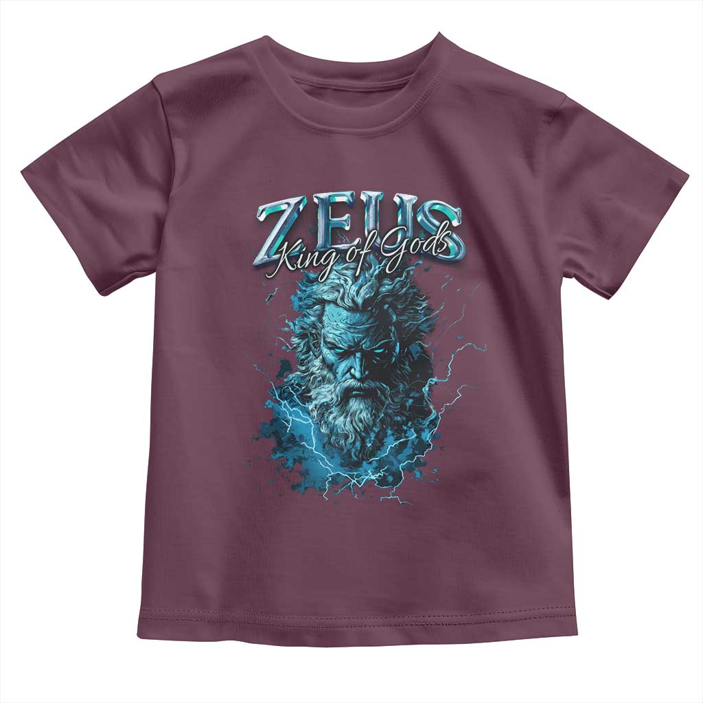 Greek Mythology Zeus Toddler T Shirt King Of Gods