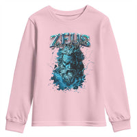Greek Mythology Zeus Youth Sweatshirt King Of Gods