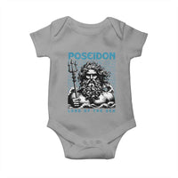 Greek Mythology Poseidon Baby Onesie Lord Of The Sea Trident