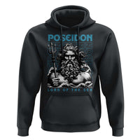 Greek Mythology Poseidon Hoodie Lord Of The Sea Trident
