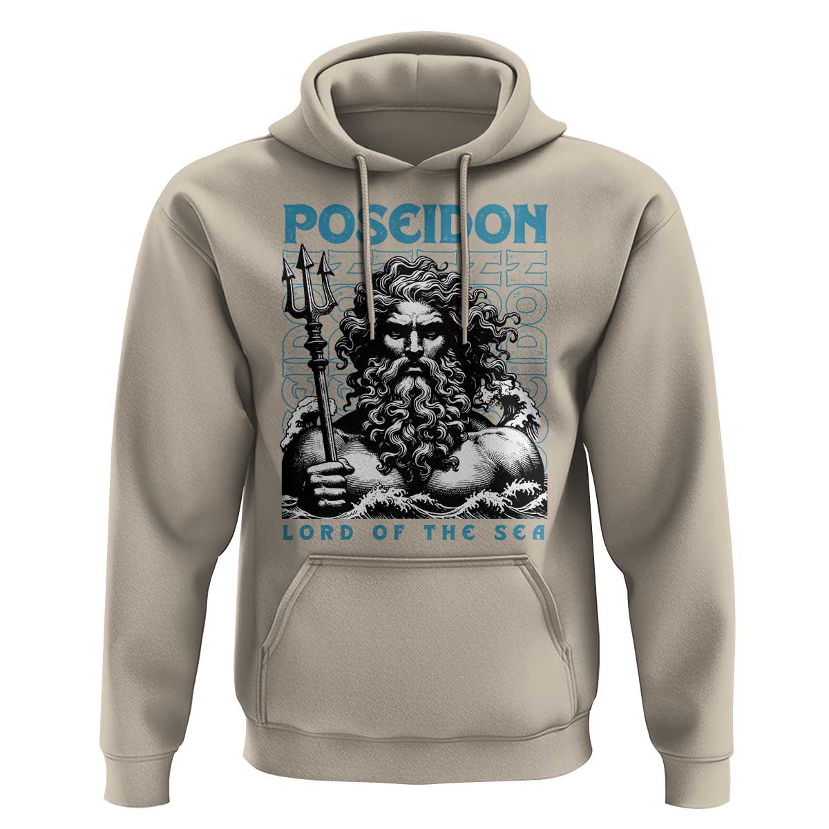 Greek Mythology Poseidon Hoodie Lord Of The Sea Trident