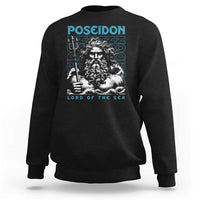 Greek Mythology Poseidon Sweatshirt Lord Of The Sea Trident