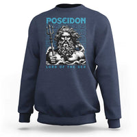 Greek Mythology Poseidon Sweatshirt Lord Of The Sea Trident