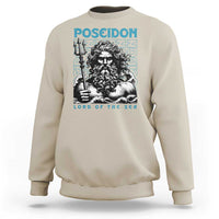 Greek Mythology Poseidon Sweatshirt Lord Of The Sea Trident