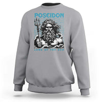 Greek Mythology Poseidon Sweatshirt Lord Of The Sea Trident