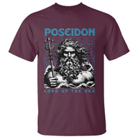 Greek Mythology Poseidon T Shirt Lord Of The Sea Trident