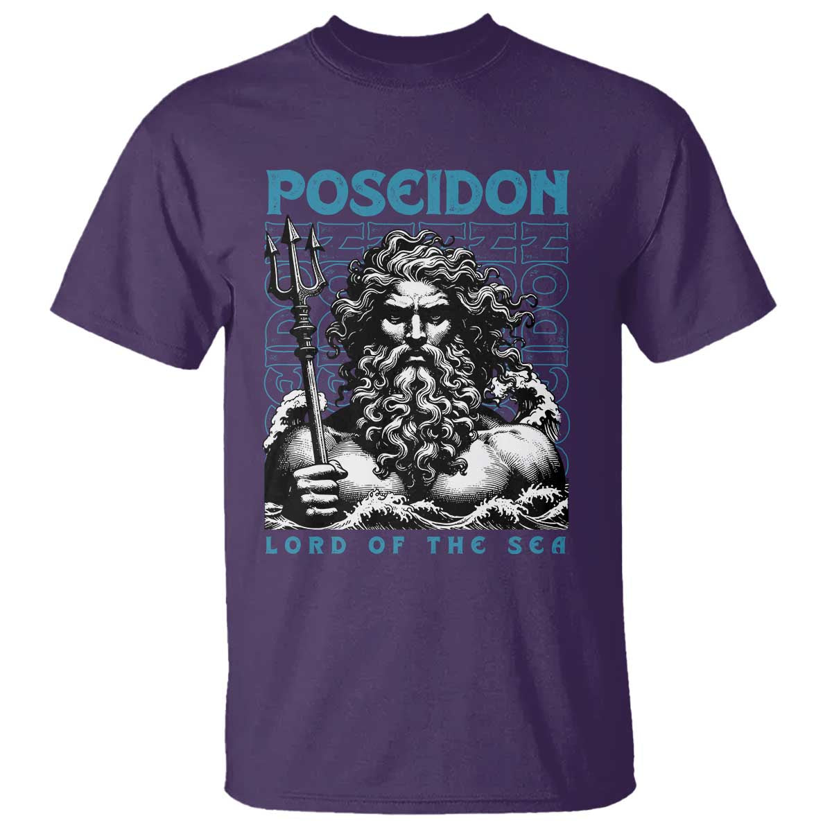 Greek Mythology Poseidon T Shirt Lord Of The Sea Trident