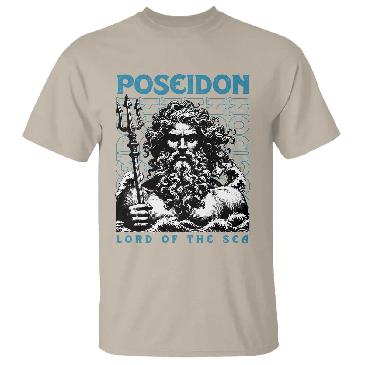 Greek Mythology Poseidon T Shirt Lord Of The Sea Trident