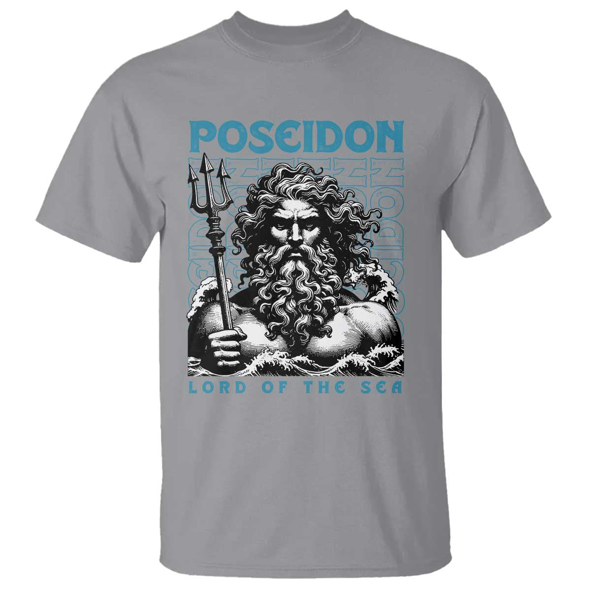 Greek Mythology Poseidon T Shirt Lord Of The Sea Trident