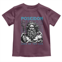 Greek Mythology Poseidon Toddler T Shirt Lord Of The Sea Trident