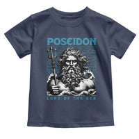Greek Mythology Poseidon Toddler T Shirt Lord Of The Sea Trident