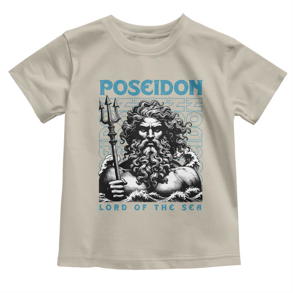 Greek Mythology Poseidon Toddler T Shirt Lord Of The Sea Trident