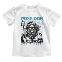 Greek Mythology Poseidon Toddler T Shirt Lord Of The Sea Trident