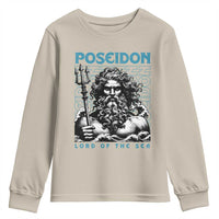 Greek Mythology Poseidon Youth Sweatshirt Lord Of The Sea Trident