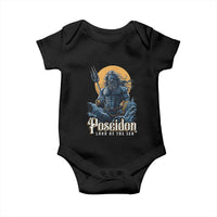 Ancient Greek Mythology Poseidon Baby Onesie Lord Of The Sea Trident