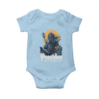 Ancient Greek Mythology Poseidon Baby Onesie Lord Of The Sea Trident
