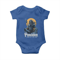 Ancient Greek Mythology Poseidon Baby Onesie Lord Of The Sea Trident