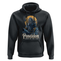 Ancient Greek Mythology Poseidon Hoodie Lord Of The Sea Trident