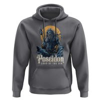 Ancient Greek Mythology Poseidon Hoodie Lord Of The Sea Trident