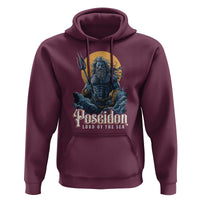 Ancient Greek Mythology Poseidon Hoodie Lord Of The Sea Trident