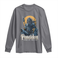 Ancient Greek Mythology Poseidon Long Sleeve Shirt Lord Of The Sea Trident